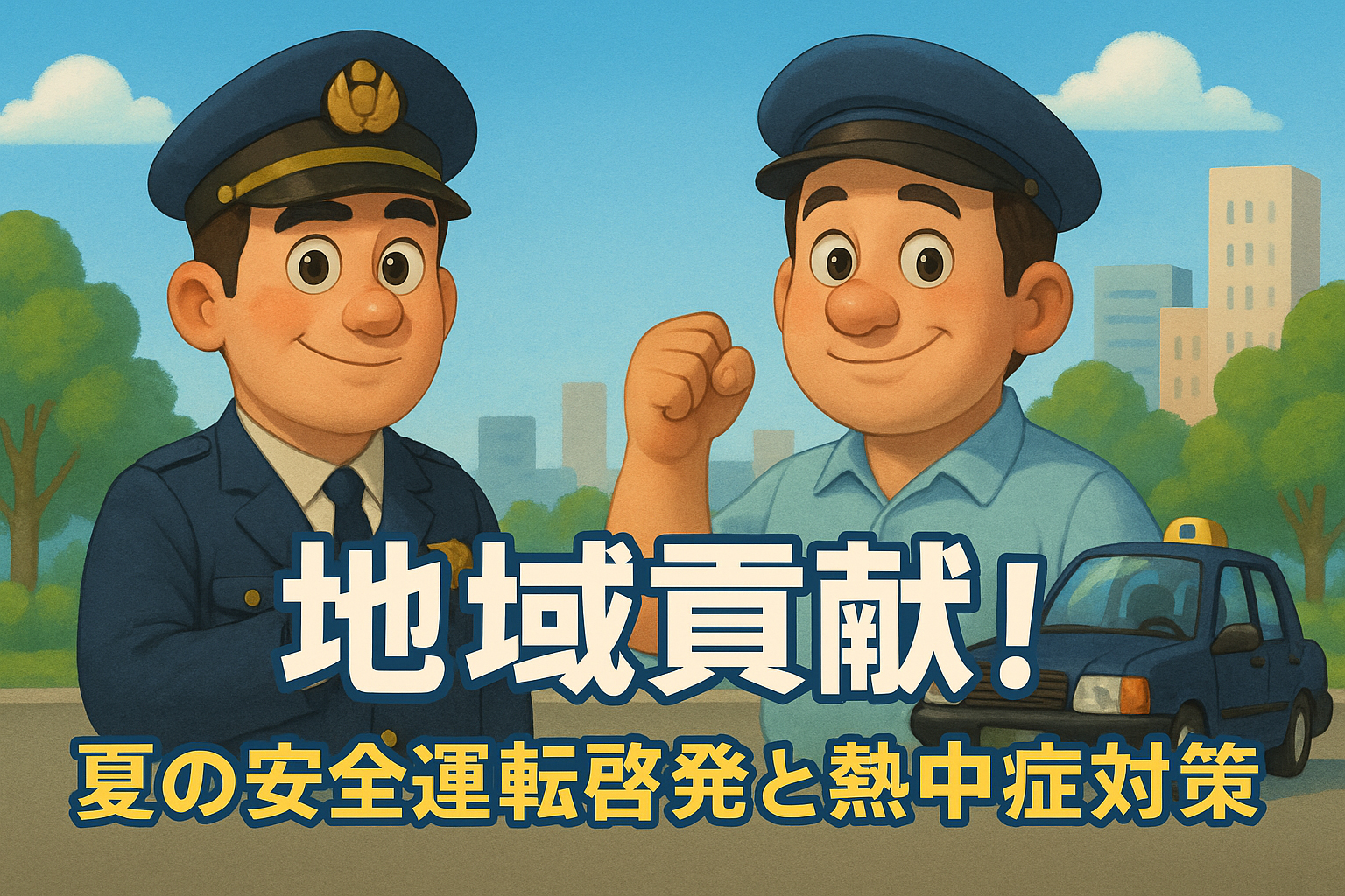 夏交通安全について