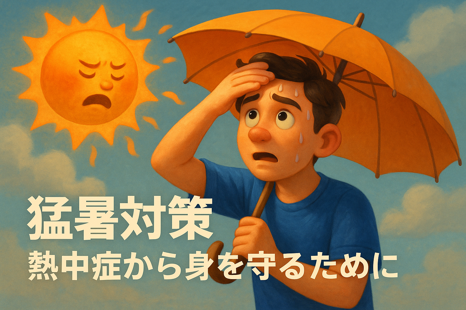 猛暑対策:熱中症から身を守るために
